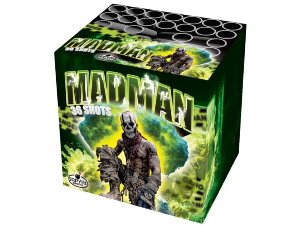 Ohňostroj Madman 36rán/25mm