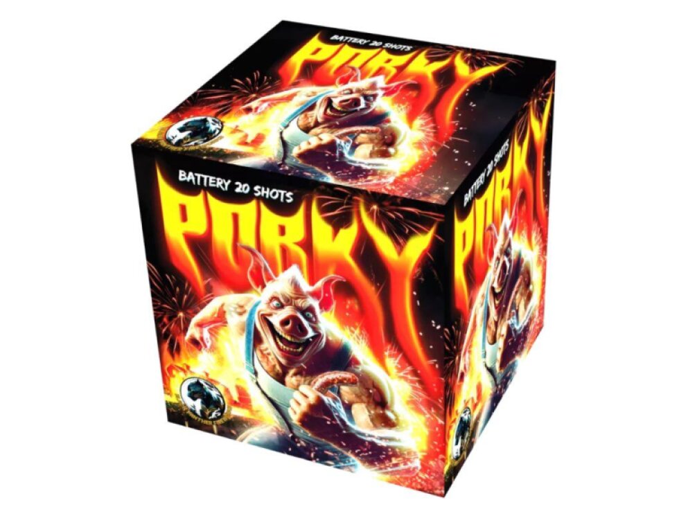 Ohňostroj Porky 20rán/25mm