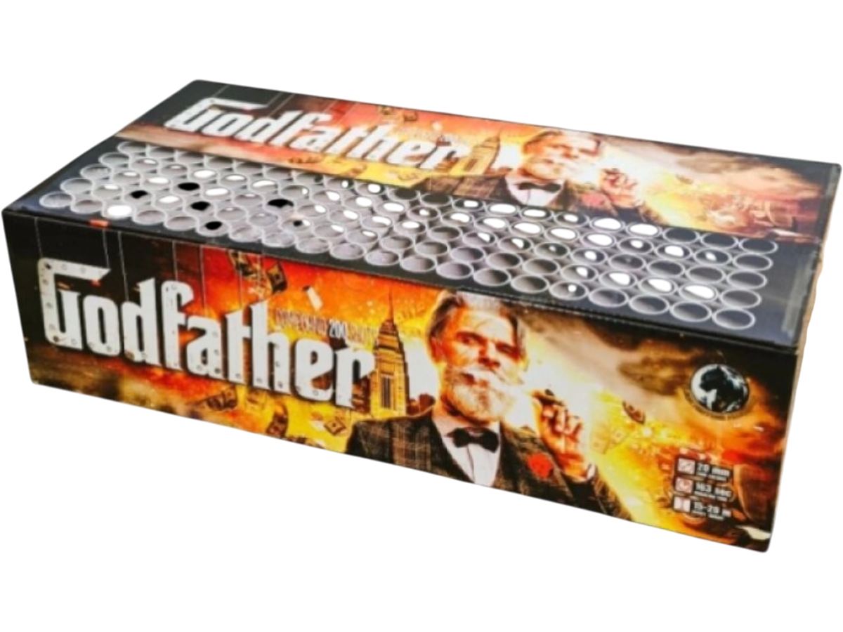 Zložený ohňostroj Goldfather 200rán/20mm