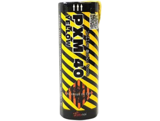Dymovnica PXM40/žltá 1ks