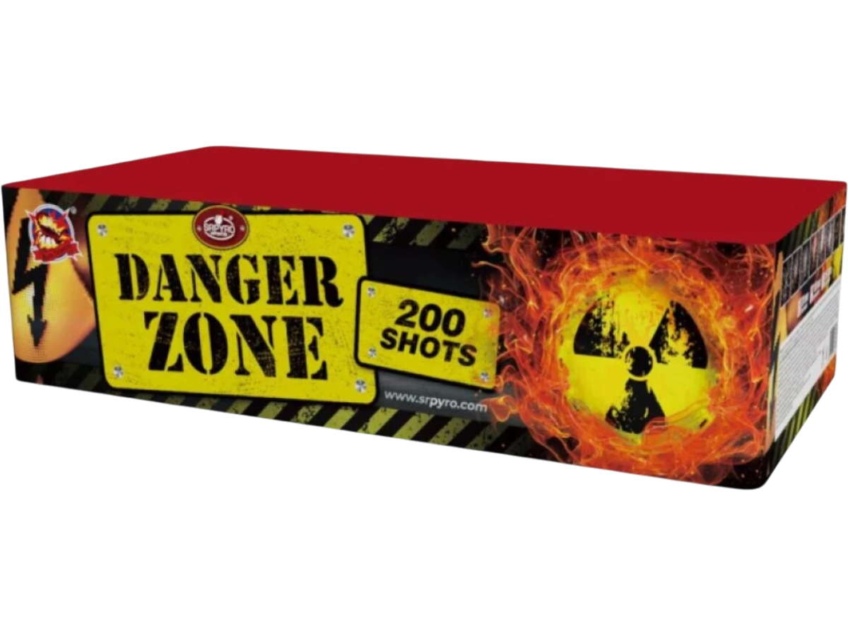 Ohňostroj Danger Zone 200rán/20mm