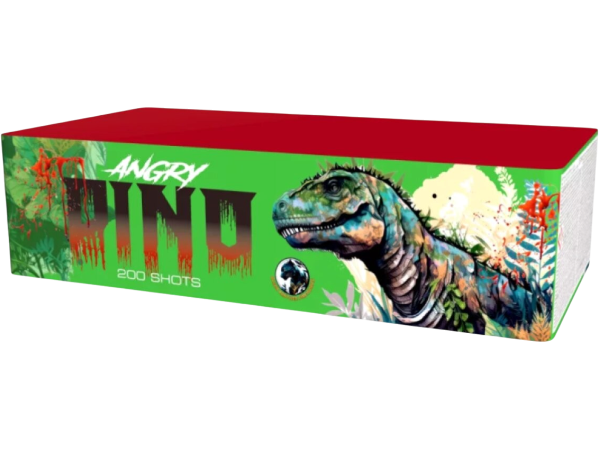 Ohňostroj Angry Dino 200rán/20mm