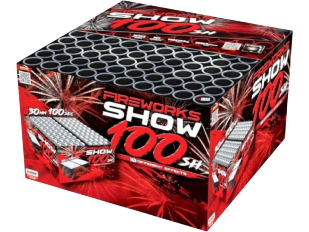 Ohňostroj FIREWORKS SHOW 100rán/30mm