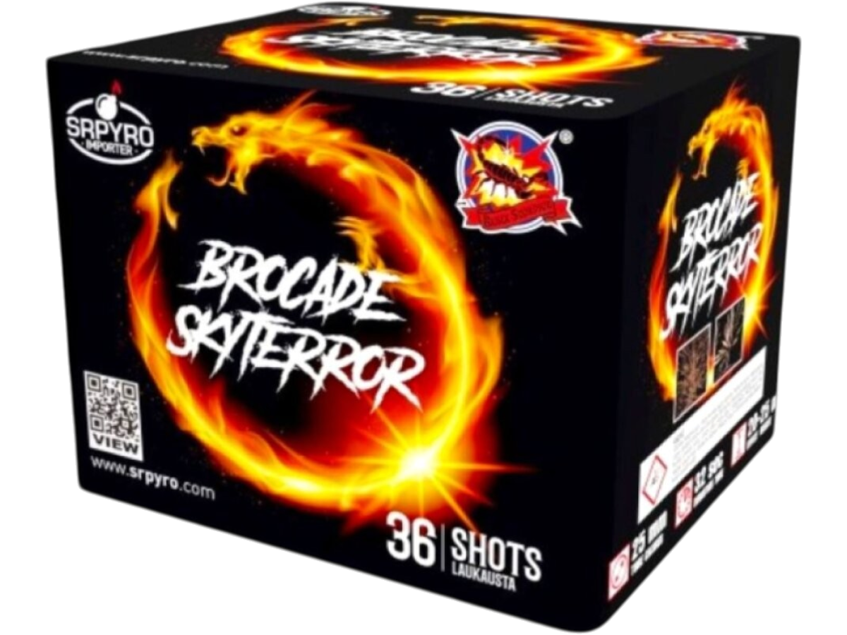 Ohňostroj Brocade Skyterror 36rán/25mm
