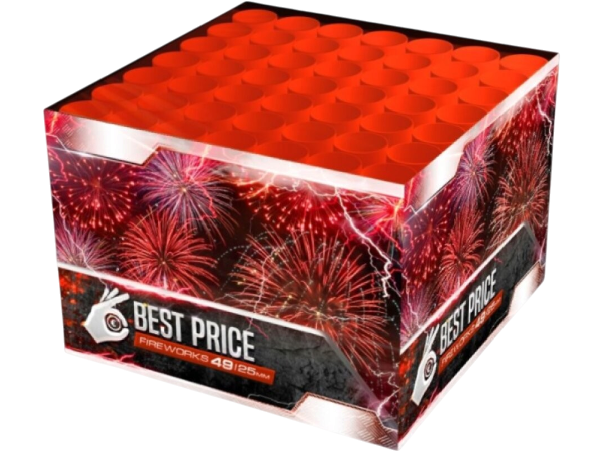 Ohňostroj Best price 49rán/25mm
