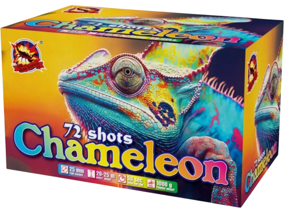 Ohňostroj Chameleon 72rán/25mm