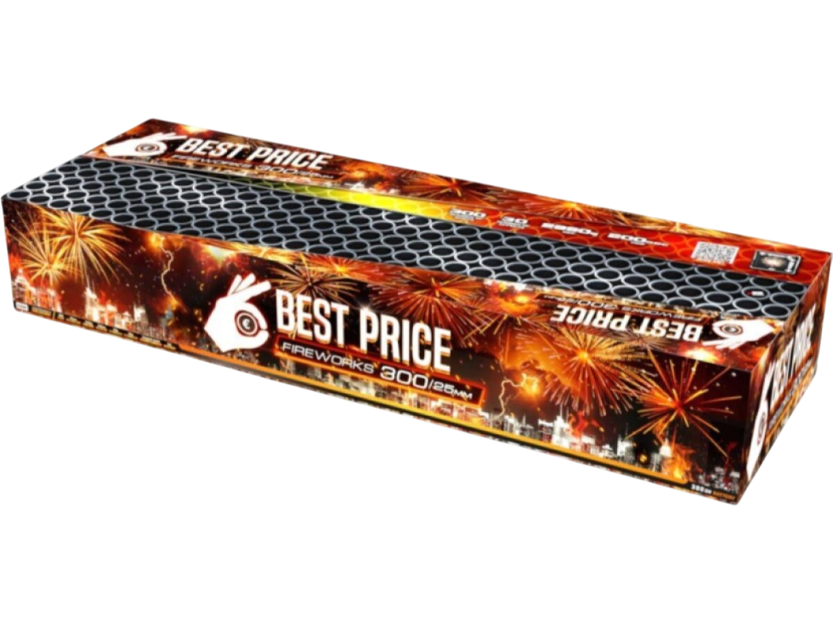 Ohňostroj Best price Wild fire 300rán/25mm