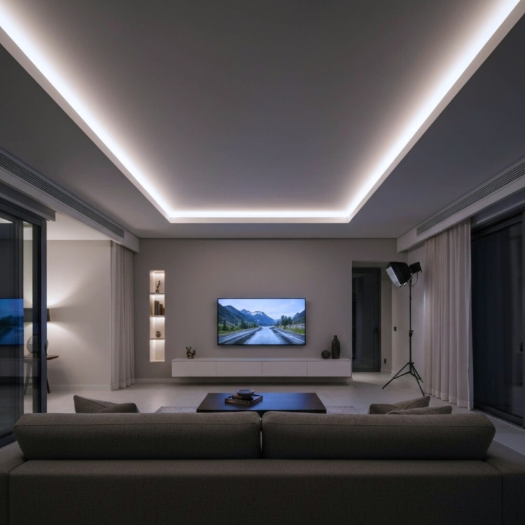 PROFI LED pásik 120LED/m SMD2835 14,4W/m prúd. driver studená biela IP20 24V