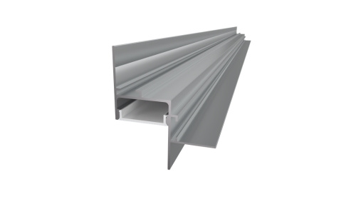 Koncovky pre LED lištu WALL-GLOW / FULL - strieborné (2ks)