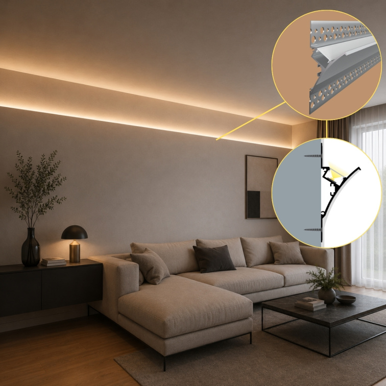 LED lišta SDK 15 nástěnná