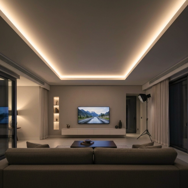 PROFI LED pásik 120LED/m SMD2835 9,6W/m prúd. driver teplá biela IP20 24V