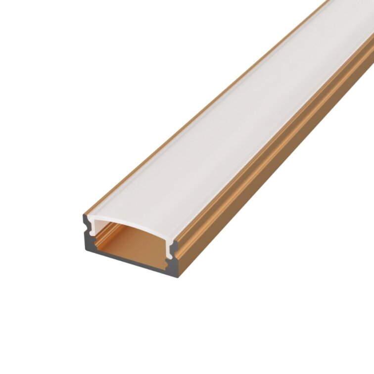 LED lišta povrchová - SIMPLE Bronze
