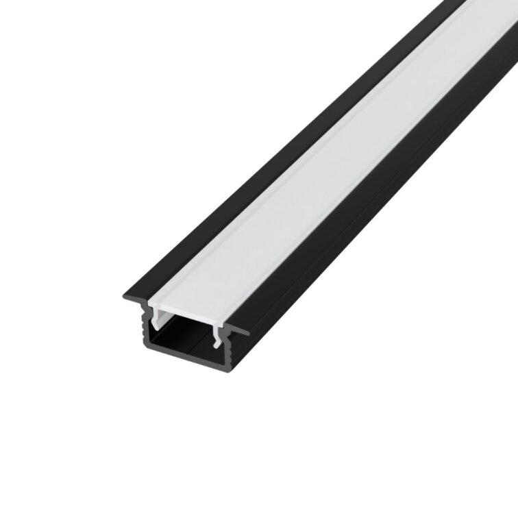 LED lišta zapustená - R31 čierna