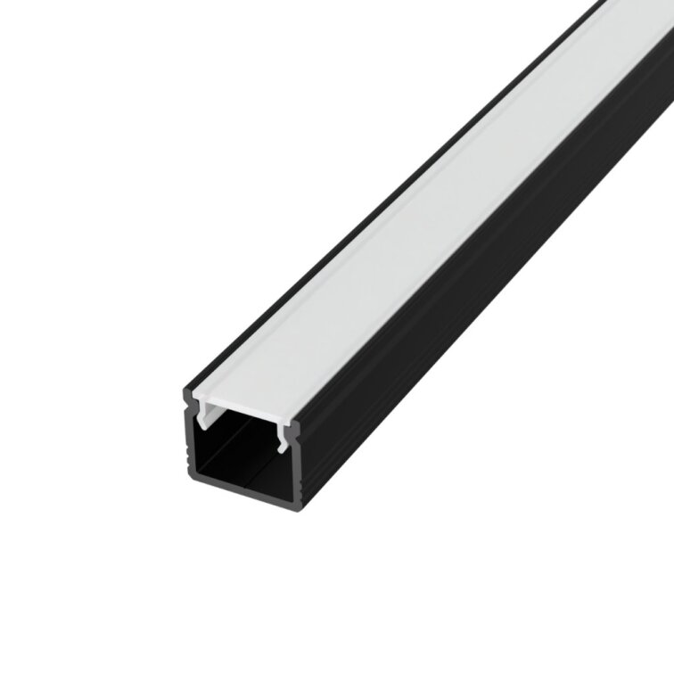 LED lišta povrchová - S32 čierna