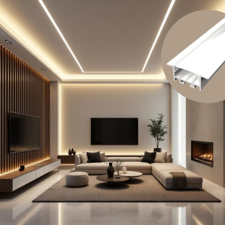 LED lišta zapustená SDK 20 - biela