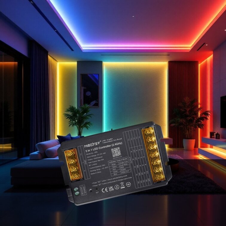 LED prijímač HR5 5in1, 30A - 2,4GHz