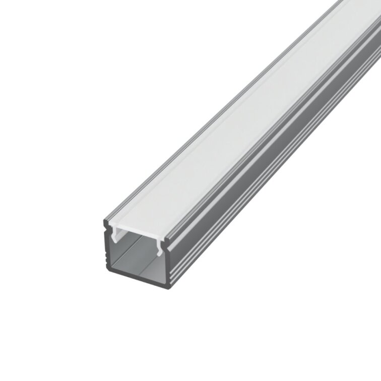LED lišta povrchová - S32 strieborná