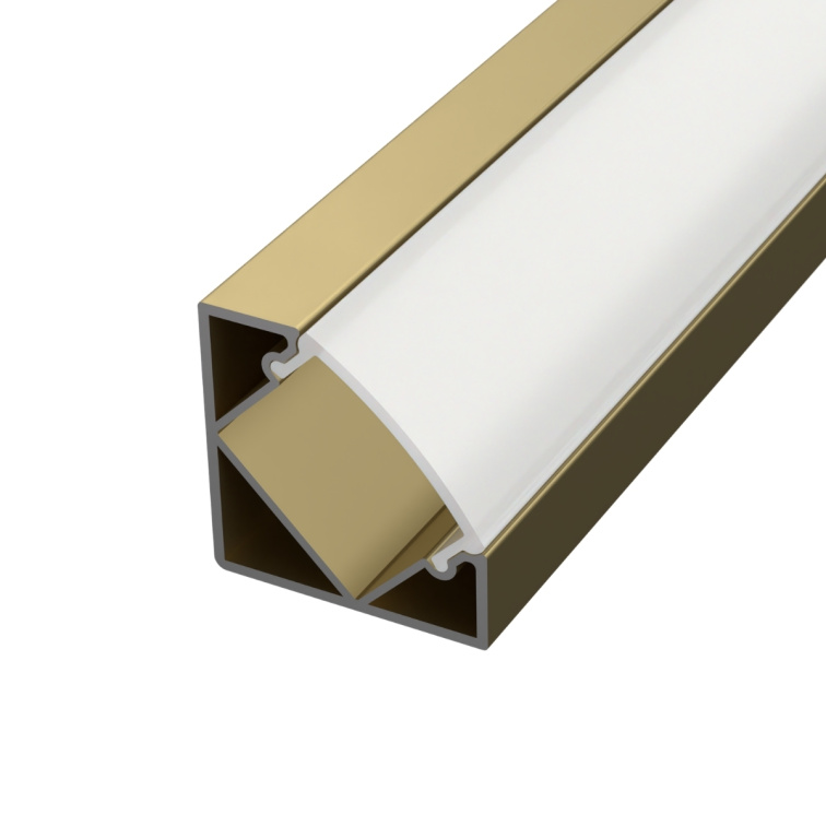 LED lišta ROHOVÁ SIMPLE - Champagne