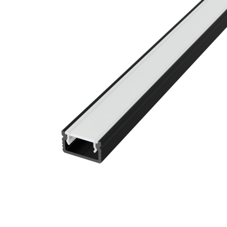 LED lišta povrchová - S31 čierna