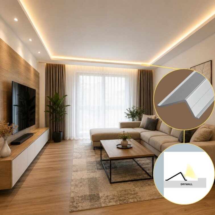 LED lišta CEIL-BASE podkladová 30/60°
