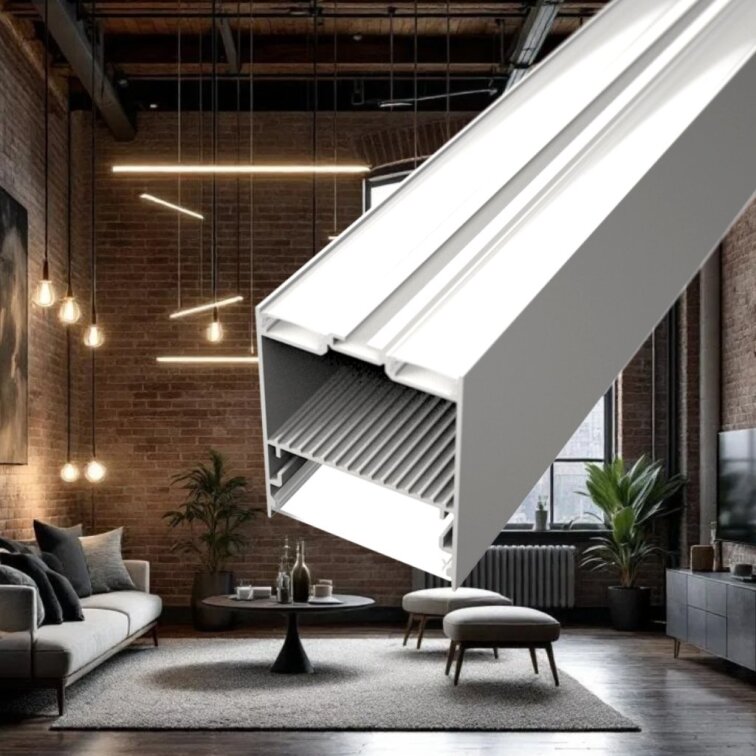 LED lišta SUSPENDED 1 - biela