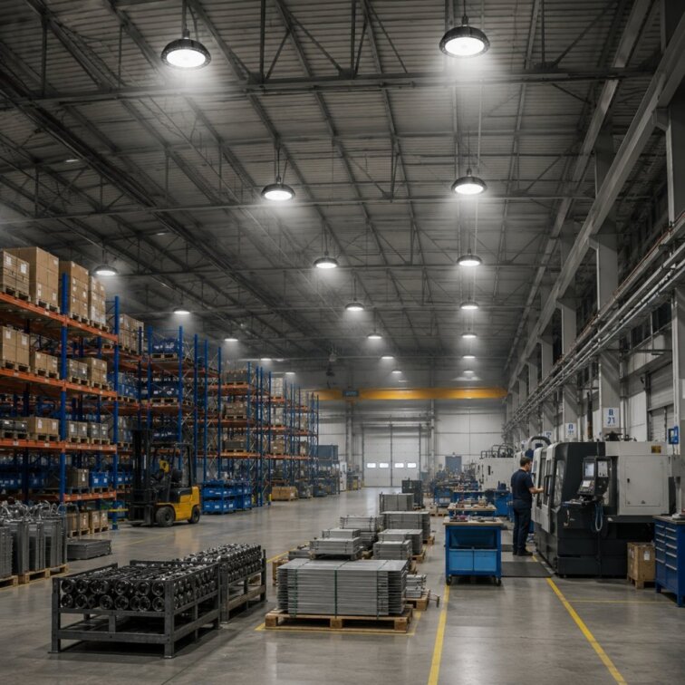 LED priemyselné svietidlo BOSTON 200/160/120W 4000K IP65 170Lm/W