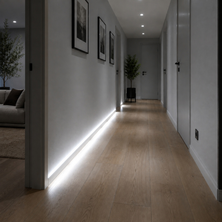 PROFI LED pásik 320LED/m COB 3W/m studená biela IP20 24V