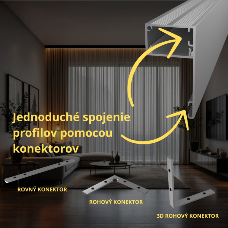 LED lišta DECO LINE Garníža