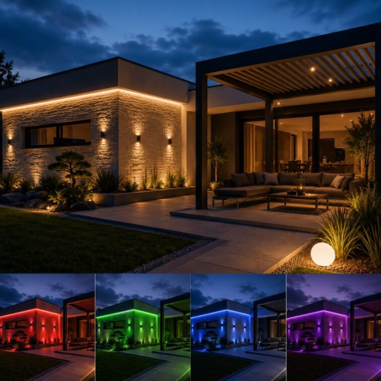 PROFI LED pásik RGBW 4in1 60LED/m 16W/m 24V IP65 – RGB+teplá biela
