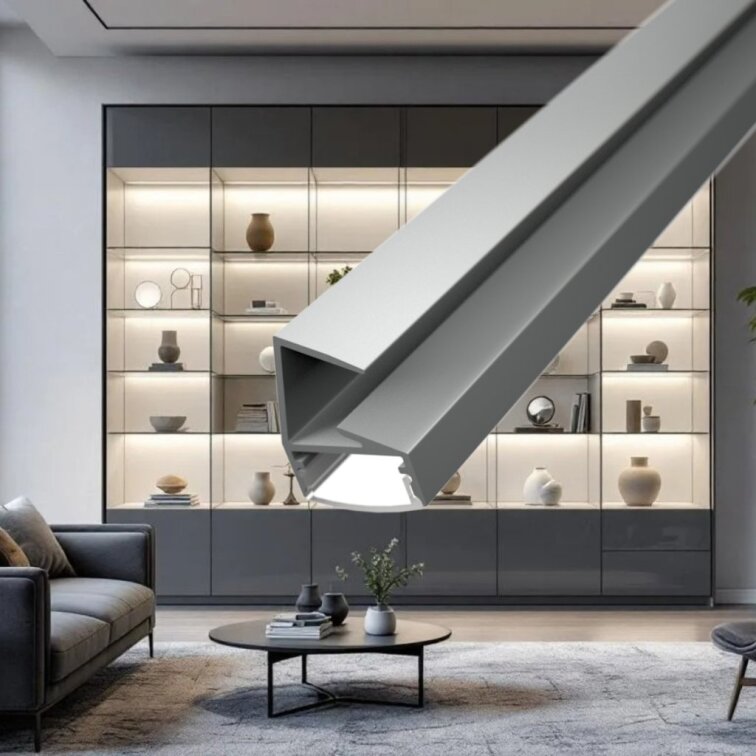 LED lišta na sklenené police GLASS SHELF