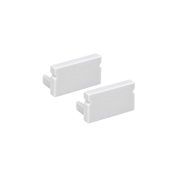 Koncovky pre LED lištu S31 - biele (2ks)