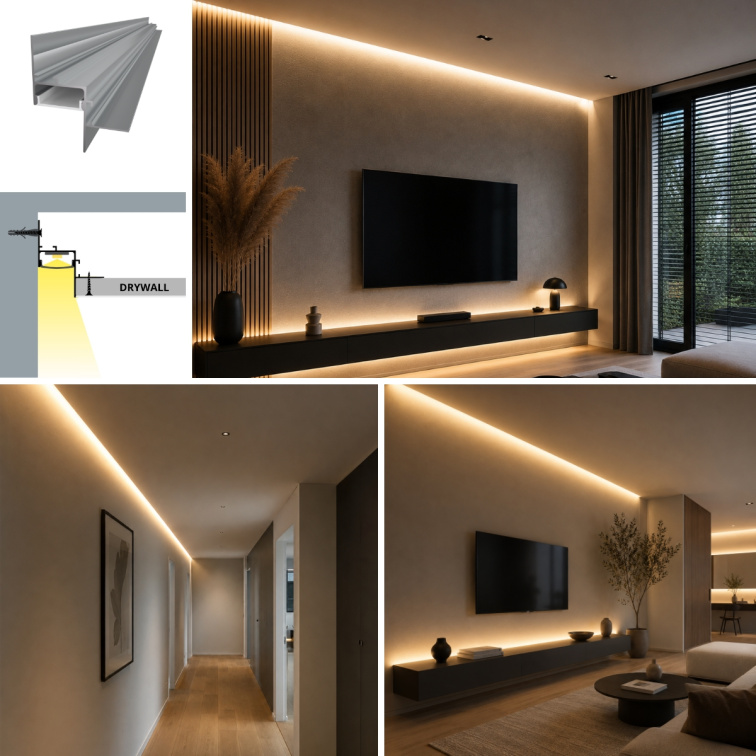 LED lišta SDK WALL-GLOW FULL