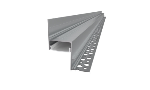 Koncovky pre LED lištu WALL-GLOW / FULL - strieborné (2ks)