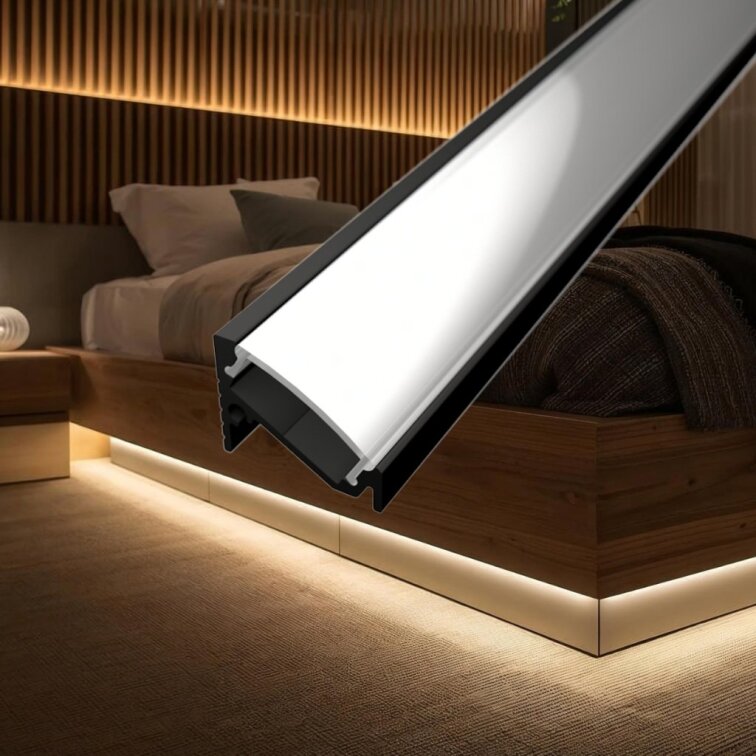 LED lišta rohová C6 30/60° čierna