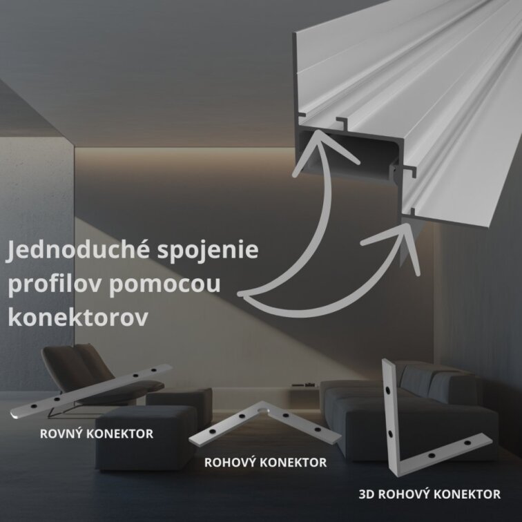 LED lišta SDK WALL-GLOW FULL