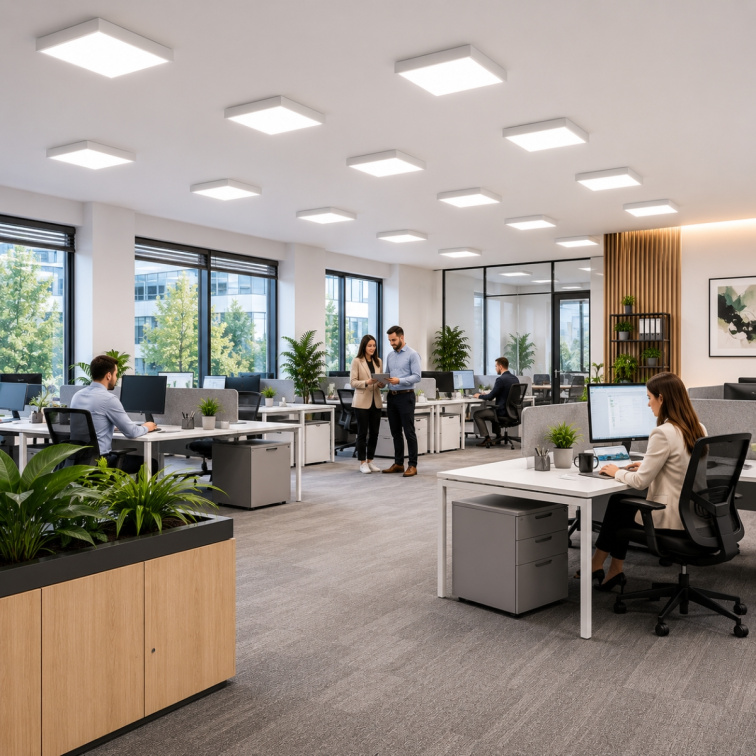 Prisadený rám pre LED panel 595x595 mm