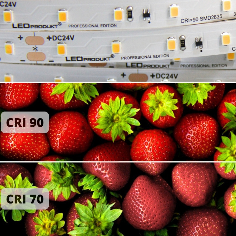 PROFI LED pásik 120LED/m SMD2835 14,4W/m prúd. driver neutrálna biela IP20 24V