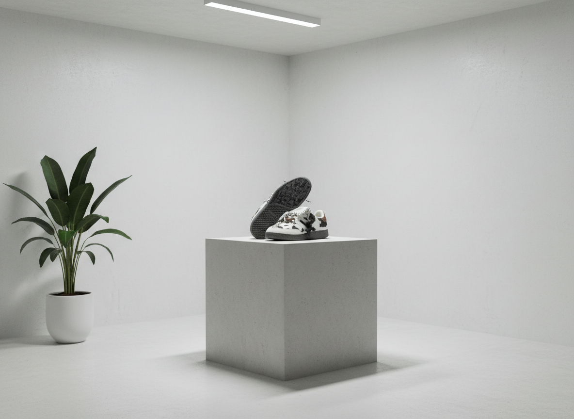 Dámské tenisky OLAVOGA ANATY - Hnědočerné s moderním designem