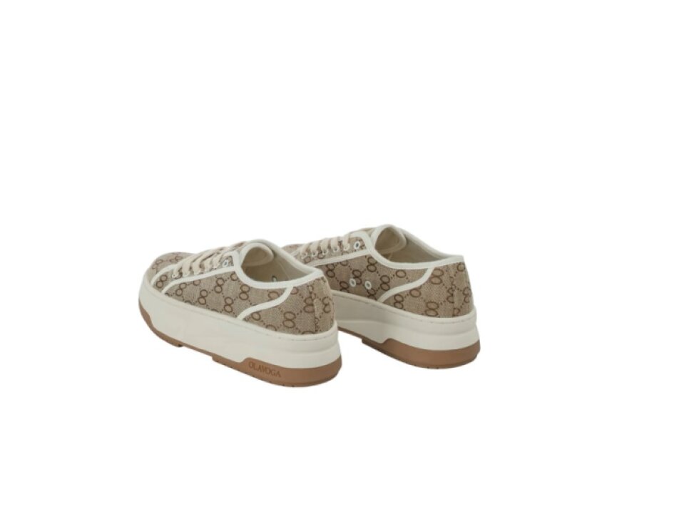 Dámská obuv OLAVOGA MALLOW - Stylové béžové tenisky