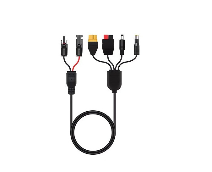 Nabíjecí stanice 2200W se skládacím panelem 200 Wp