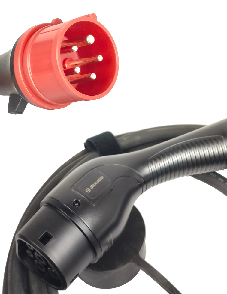 Mobilní dobíjecí stanice pro elektromobily typ 2