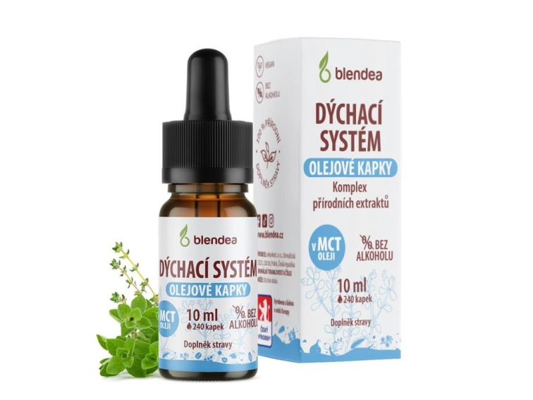 Dýchací systém kvapky 10 ml