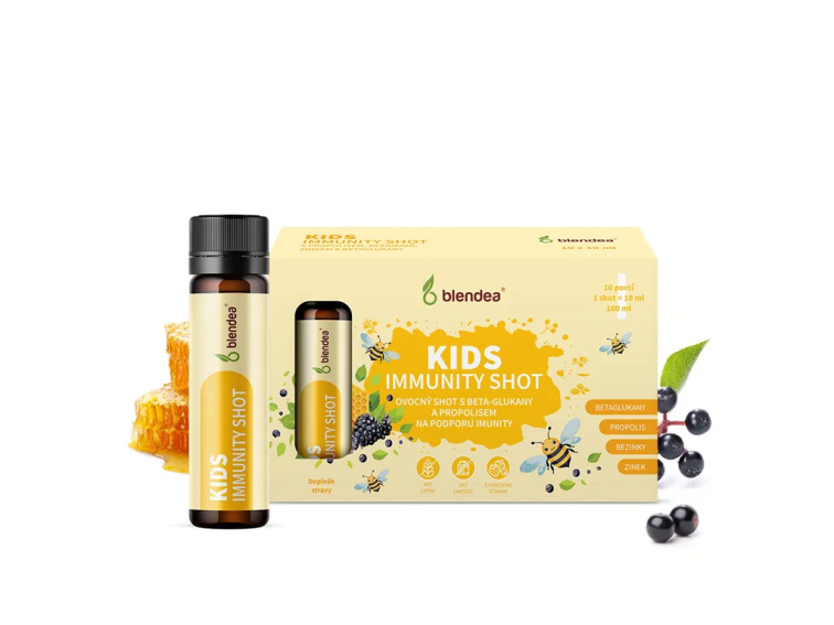 KIDS Immunity Shot s propolisom a beta-glukánmi 10 ml