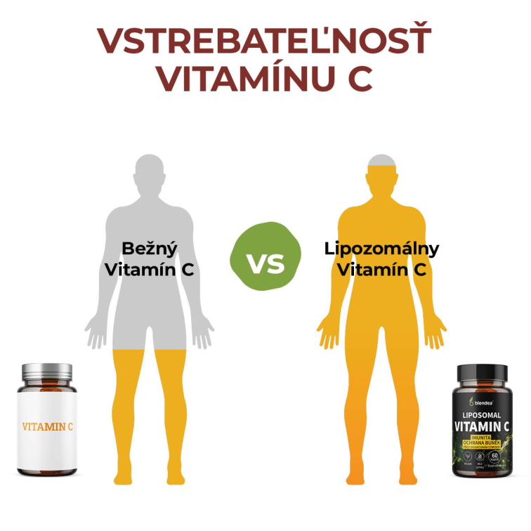 Lipozomálny Vitamín C 60 kapsúl