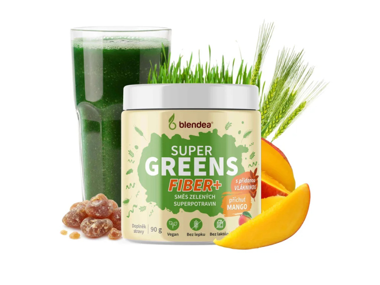 Supergreens Fiber+ Mango BIO 90 g