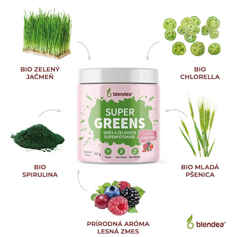 Supergreens Lesná zmes 90 g