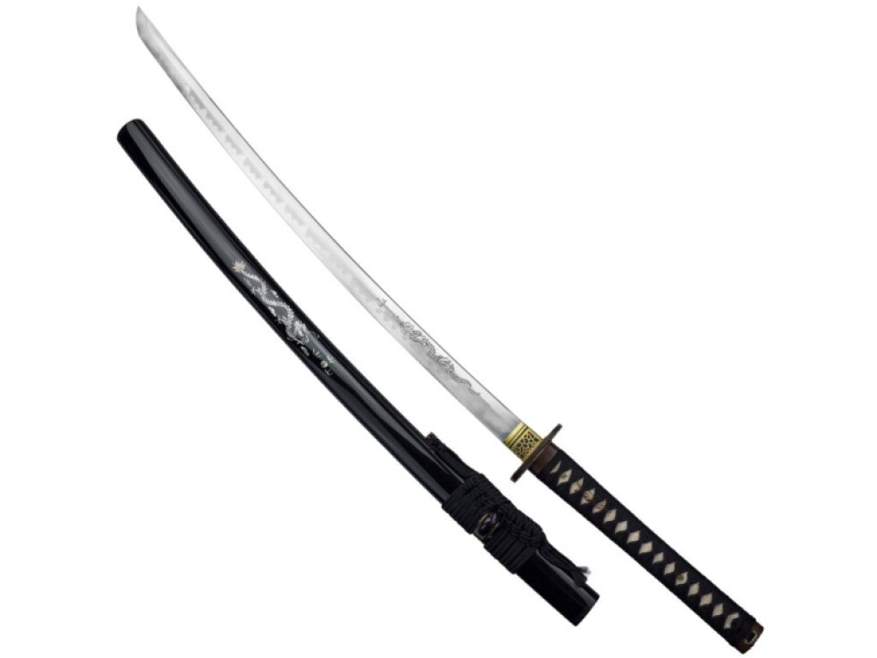 Ostrá katana "HAYAKE" s výbavou