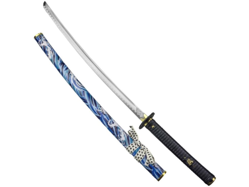 Ocelová katana "ARANAMI'S CLAW" - Ghost of Yotei