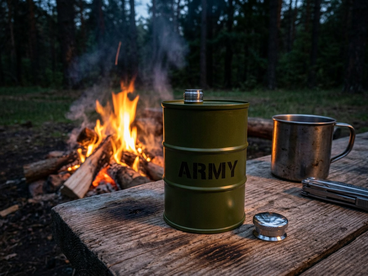 Outdoorová láhev/placatka "ARMY SUD"