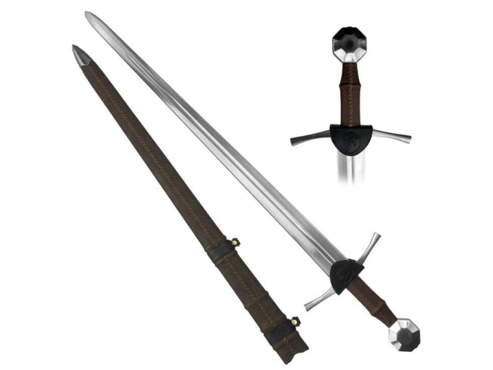 Ostrý jednoruční meč "LION INFANTRY SWORD" s pochvou